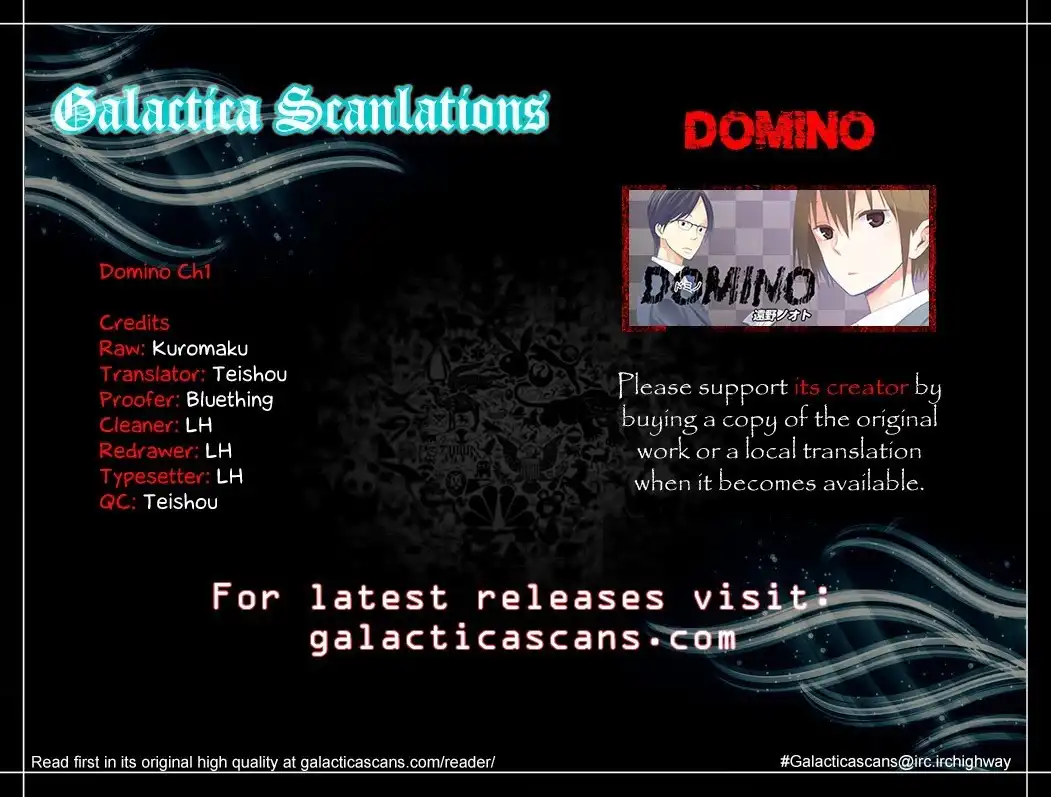 Domino (TONO Note) Chapter 1 1